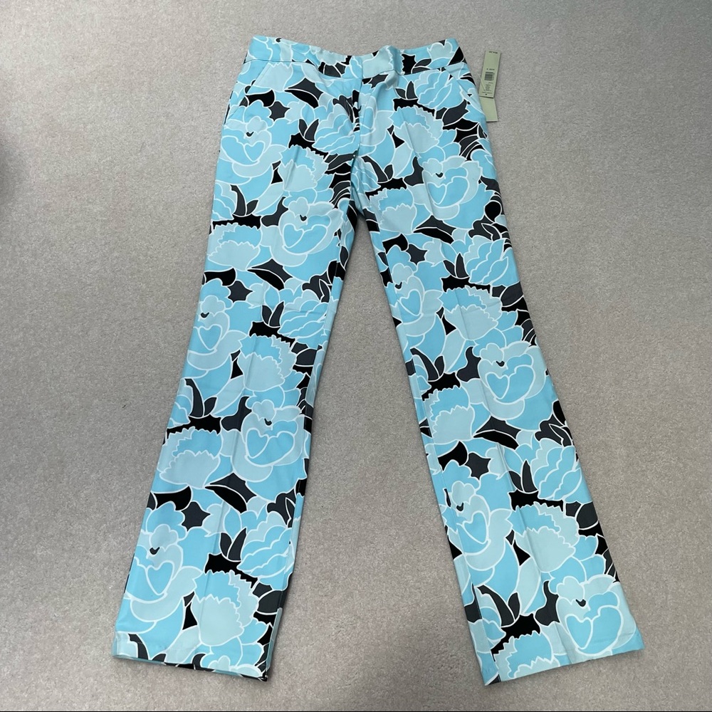 Ideology Vintage Flower Power Funky Boot Cut Pant - 8 NWT
